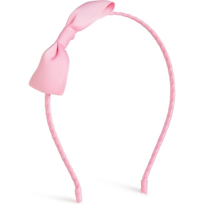 Bow Headband, Lillys Pink