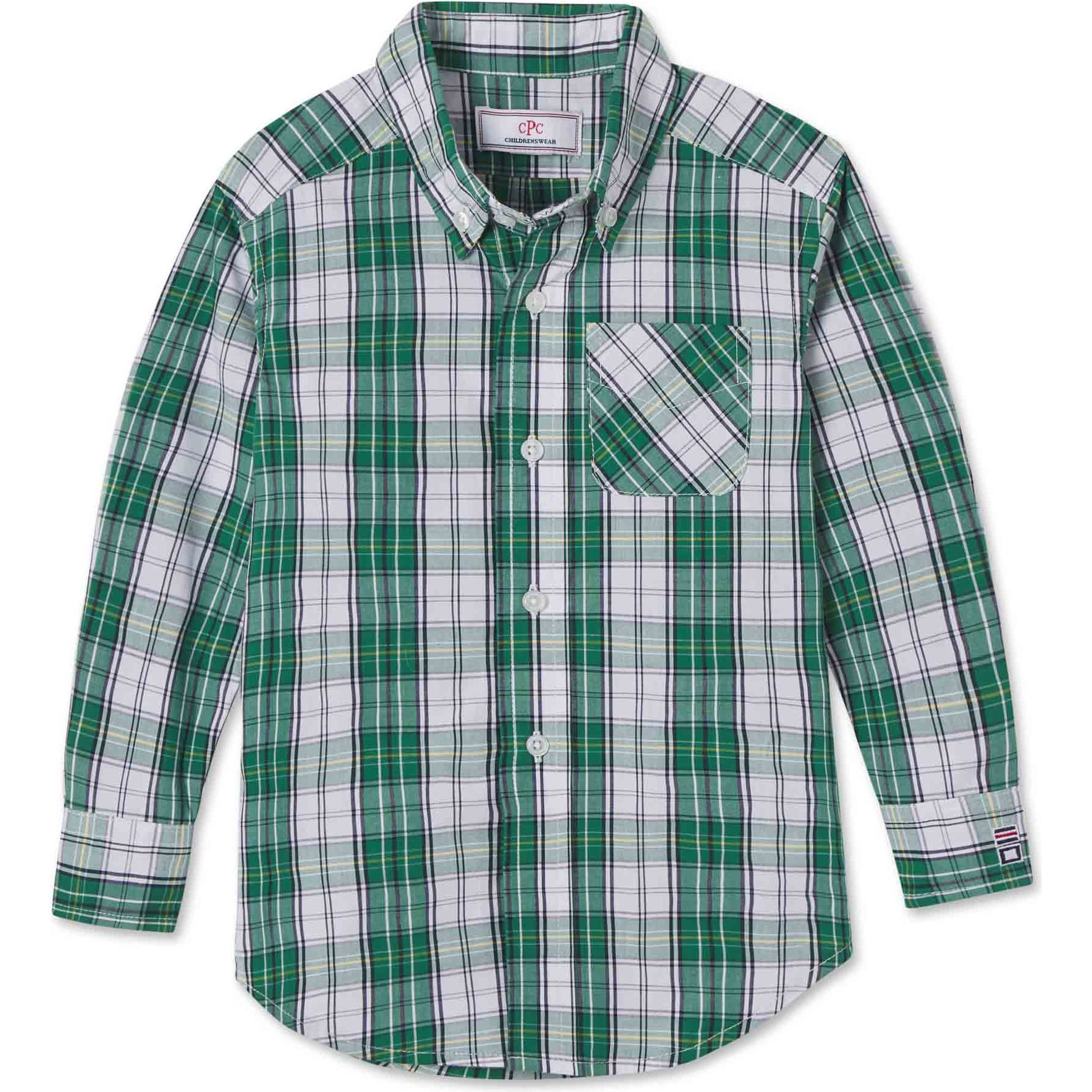 Long Sleeve Owen Button Down, Mckinley Plaid - Shirts - 1