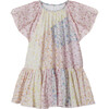 Emma Butterfly Sleeve Mini Dress, Multicolor - Dresses - 1 - thumbnail
