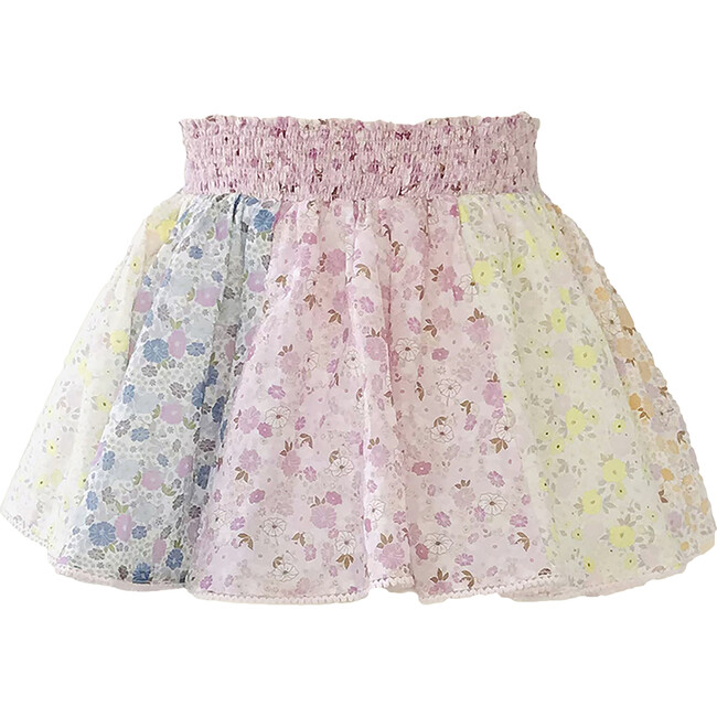 Juliet Bubble Mini Skirt, Multicolor - Skirts - 1