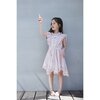 Audrey Crinkle Embroidery Dress, Ballet Pink - Dresses - 4