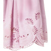 Anita Balloon Sleeve Broderie Mini Dress, Pink Tulle - Dresses - 7