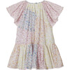 Emma Butterfly Sleeve Mini Dress, Multicolor - Dresses - 7