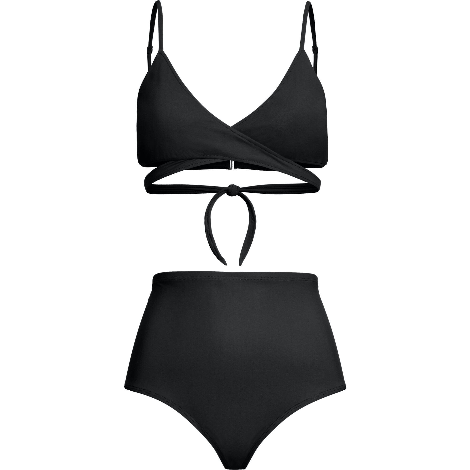 Women's Nina Bikini Bottom, Black - Two Pieces - 1