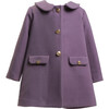 Cache Coat, Purple - Coats - 1 - thumbnail