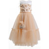 Feather Dress on Tulle - Dresses - 1 - thumbnail
