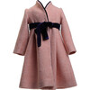 Wool Coat, Pink - Coats - 1 - thumbnail