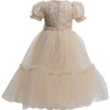 Special Occasions Dress, Cream - Dresses - 2 - thumbnail