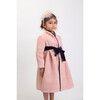 Wool Coat, Pink - Coats - 3