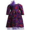 Heritage Dress, Purple - Dresses - 1 - thumbnail