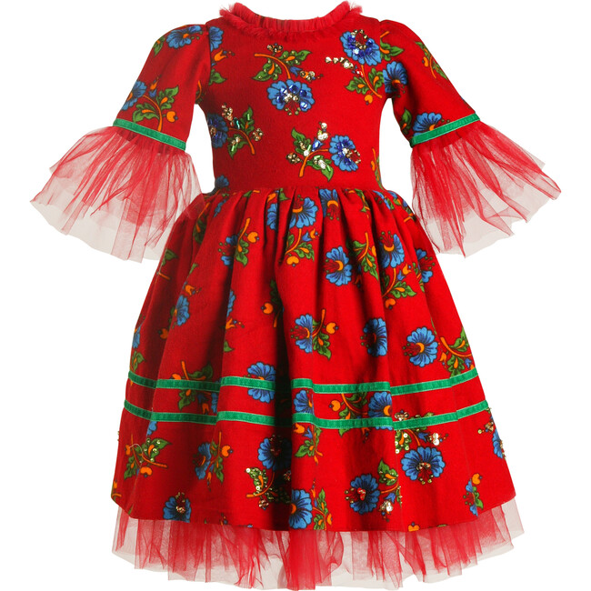 Heritage Dress, Red