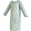 A-line Dress, Royal Blue - Dresses - 1 - thumbnail