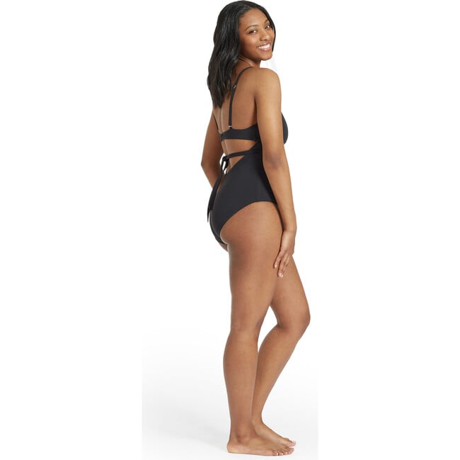 Nora Breastfeeding One Piece, Black - One Pieces - 4