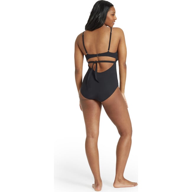 Nora Breastfeeding One Piece, Black - One Pieces - 6