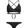 Jojo Breastfeeding Bikini Top, Black - Two Pieces - 4 - thumbnail