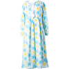 Woman's Pure Linen Fireworks Summer Dress - Dresses - 1 - thumbnail