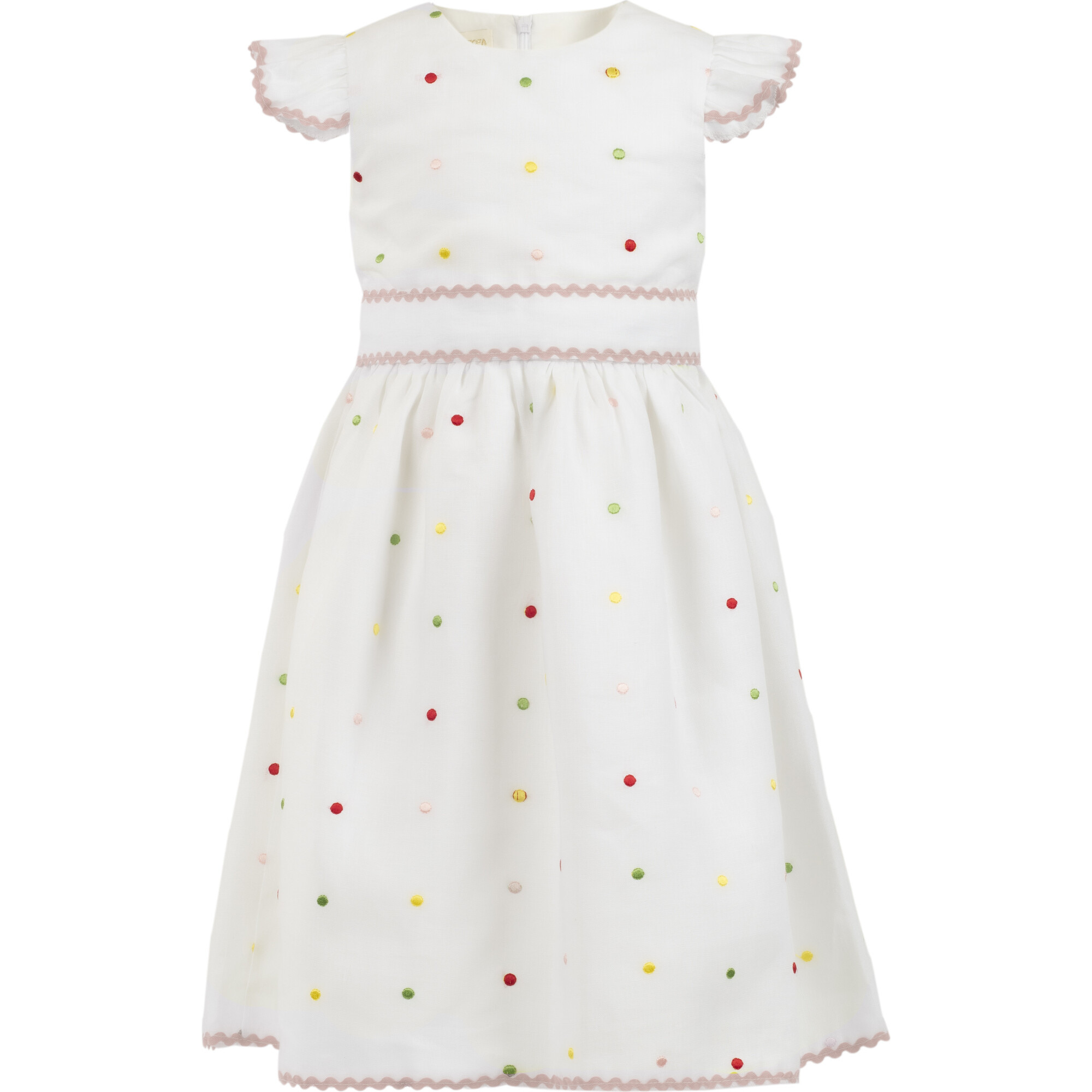 Confetti Belted Midi Dress - Dresses - 1