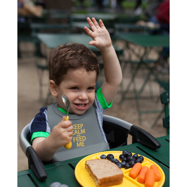 Silicone Divided Plates, Yellow/Grey - Tabletop - 3