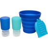Tubby To Go Travel Bath Set, Blue - Bath Toys - 1 - thumbnail