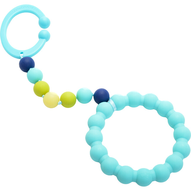Gramercy Stroller/Car Seat Toy, Turquoise - Teethers - 1