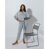 Women's Magdalena Jumpsuit, Hydrangea - Rompers - 3