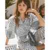 Women's Magdalena Jumpsuit, Hydrangea - Rompers - 5