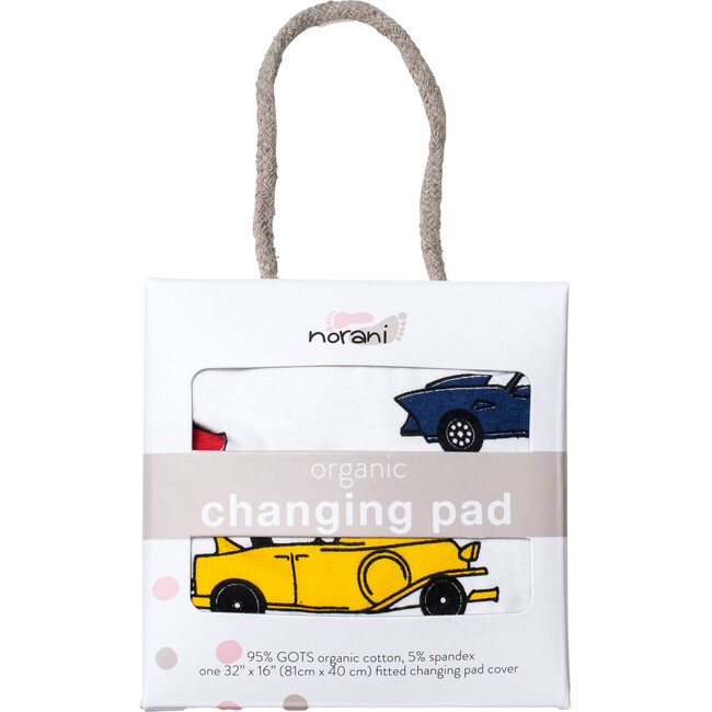Norani Changing Pad Cover, Colorful Cars