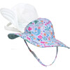 Summer Splash Swim Hat 2 Pack, Mermaid Lagoon & White - Sun Hats - 1 - thumbnail