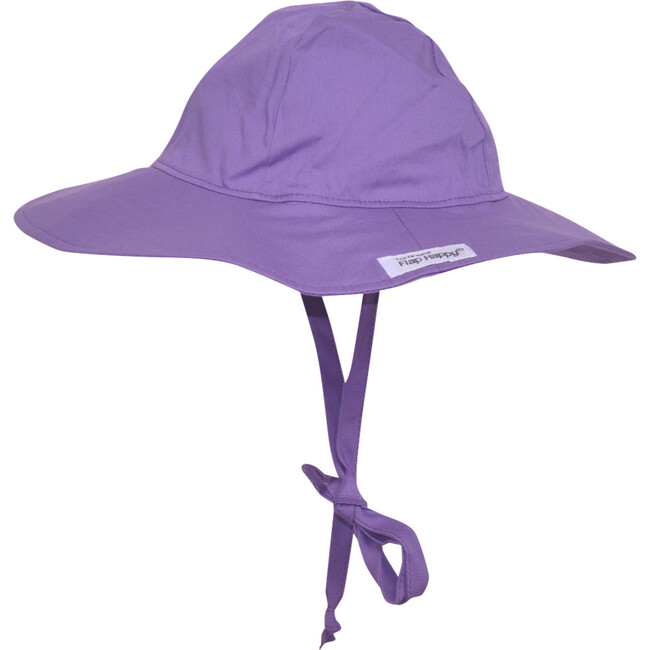UPF 50+ Floppy Hat, Purple - Hats - 1