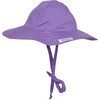 UPF 50+ Floppy Hat, Purple - Hats - 1 - thumbnail