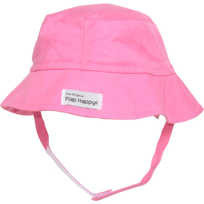 UPF 50+ Bucket Hat, Candy Pink Rose