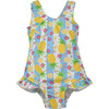 Delaney Hip Ruffle Swimsuit, Pineapple Passion - One Pieces - 1 - thumbnail