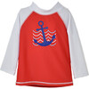UPF 50 Graphic Rash Guard Swim Top - Rash Guards - 1 - thumbnail