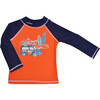 Graphic Rash Guard Swim Top, Kona Bay - Rash Guards - 1 - thumbnail