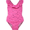 Mindy Crossback Swimsuit, Fancy Unicorns - One Pieces - 1 - thumbnail