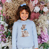 Bunny Jumper, Pale Blue - Jumpers - 2