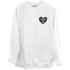 Adult Heart U Most Personalized Sweatshirt, White - Sweatshirts - 1 - thumbnail