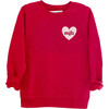 Heart U Most Personalized Youth Sweatshirt, Red - Sweatshirts - 1 - thumbnail