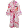 Women's Tie-Dye Mama Waffle Robe, Sorbae - Robes - 1 - thumbnail