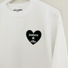 Adult Heart U Most Personalized Sweatshirt, White - Sweatshirts - 2 - thumbnail