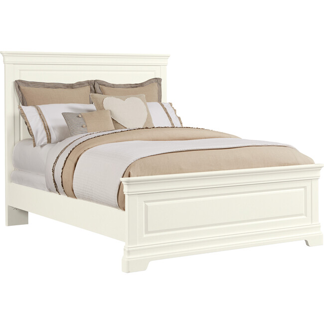 Teaberry Lane Panel Bed, Stardust White - Beds - 4