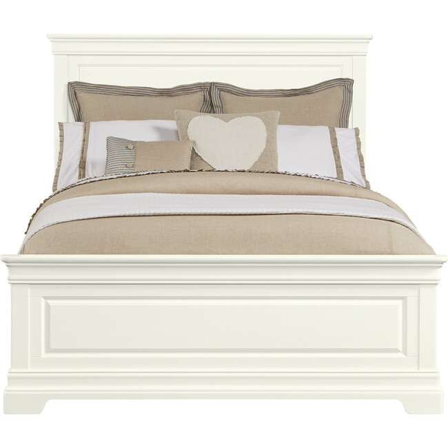 Teaberry Lane Panel Bed, Stardust White - Beds - 7
