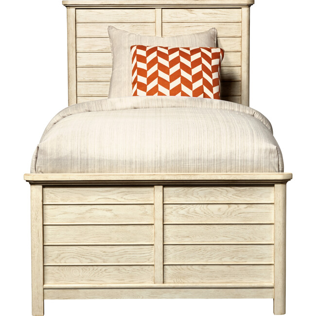 Driftwood Park Panel Bed, Vanilla Oak - Beds - 1