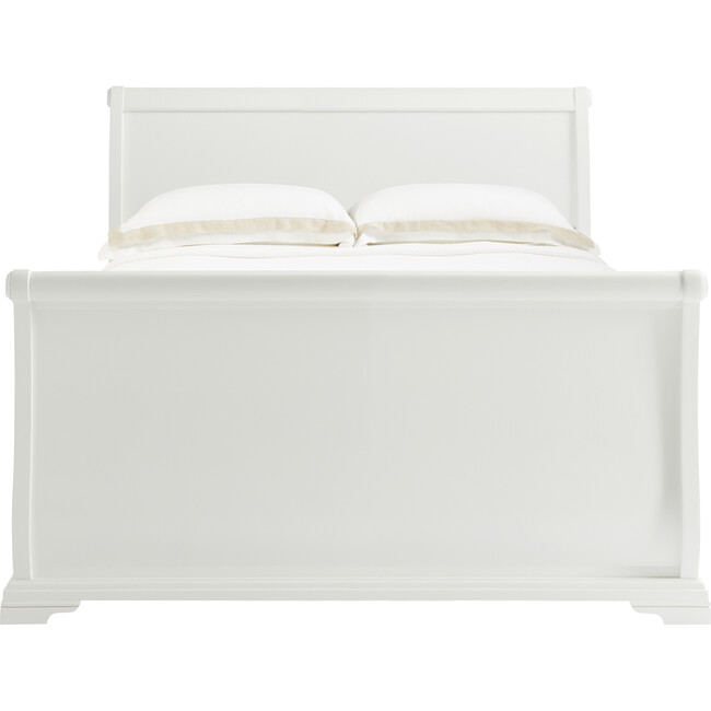 Teaberry Lane Sleigh Bed, Stardust White - Beds - 3