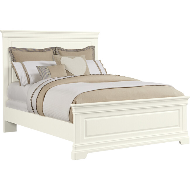 Teaberry Lane Panel Bed, Stardust White - Beds - 8