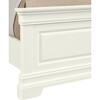 Teaberry Lane Panel Bed, Stardust White - Beds - 9