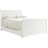Teaberry Lane Sleigh Bed, Stardust White - Beds - 4