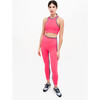 Women's Sam High Waist Techflex Legging, Hot Coral/Steel Blue - Leggings - 3