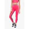 Women's Sam High Waist Techflex Legging, Hot Coral/Steel Blue - Leggings - 4