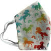 Kids Unicorn and Rainbows Facemasks Bundle of 3, Rainbow - Face Masks - 2